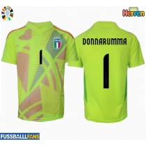 Italien Gianluigi Donnarumma #1 Torwart Heimtrikot EM 2024 Kurzarm